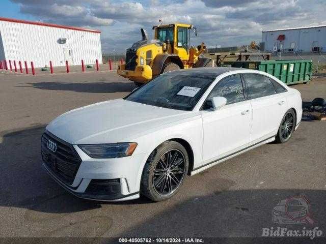 Разборка Audi A8 D5  Капот двери бампера фары фонари крышка