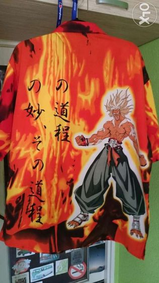 Koszule z krótkim rękawem, rozmiar XL, L, manga