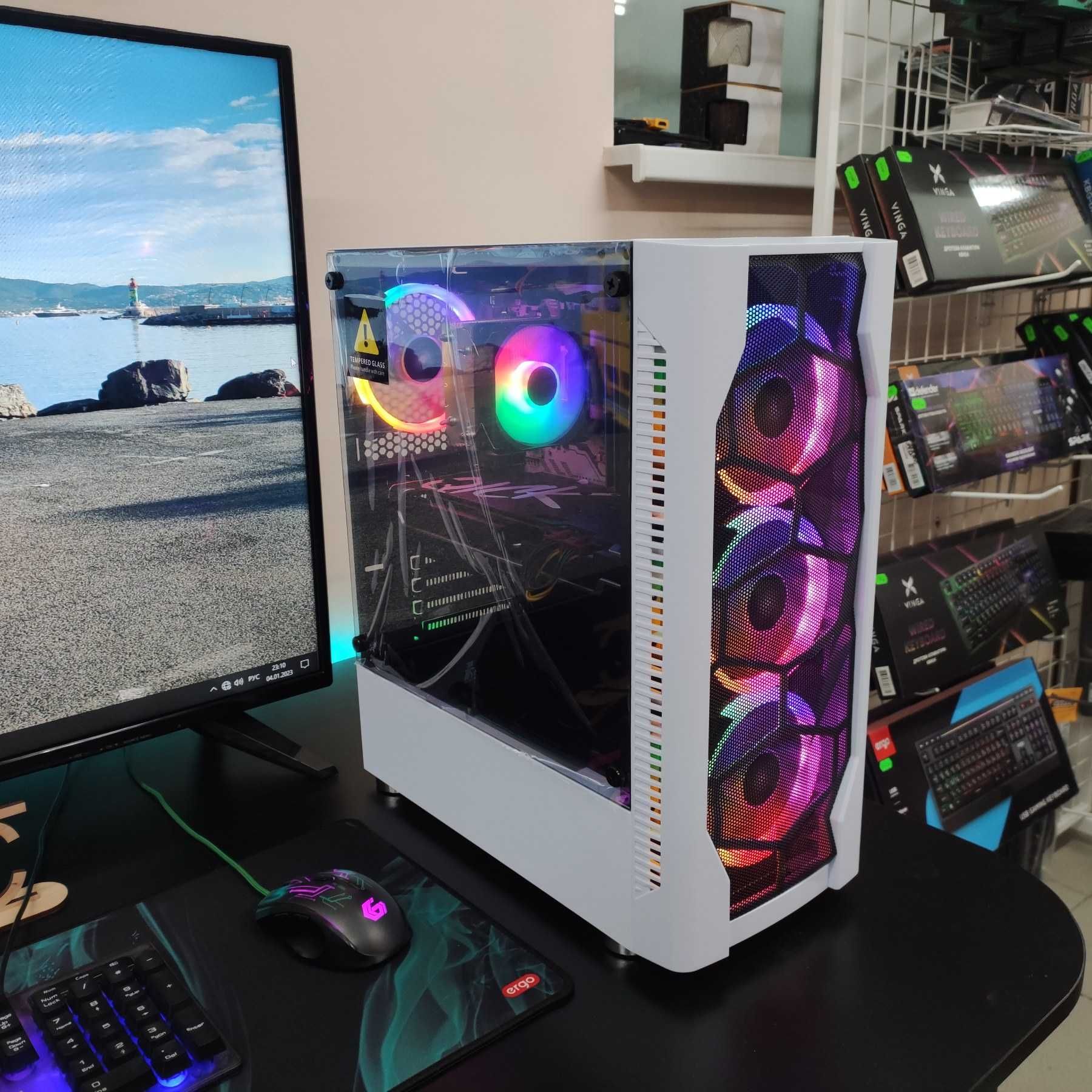Компютер Новый Ryzen 5 5500, 16GB DDR4, XFX 6700XT 12GB, SSD512GB NVMe