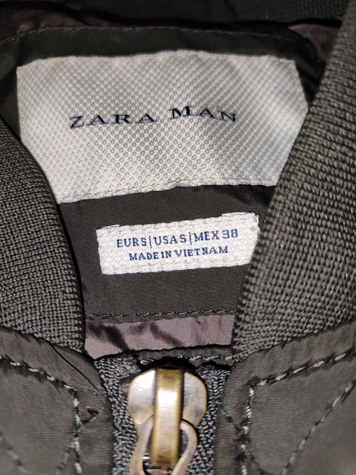 Куртка бомбер Zara Man для чоловіка розмір S