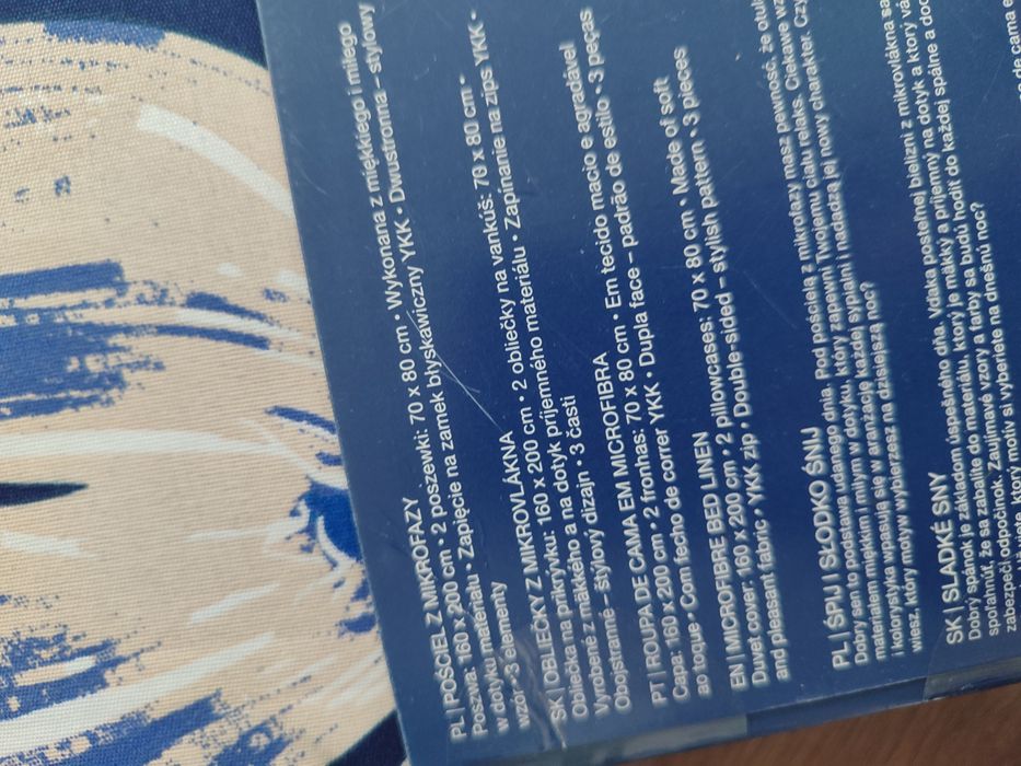 Pościel komplet nowa