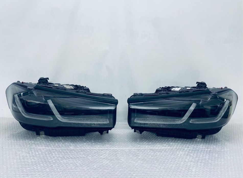 Bmw g30 shadow line black m5 фара, г30 рест оригінал комплект