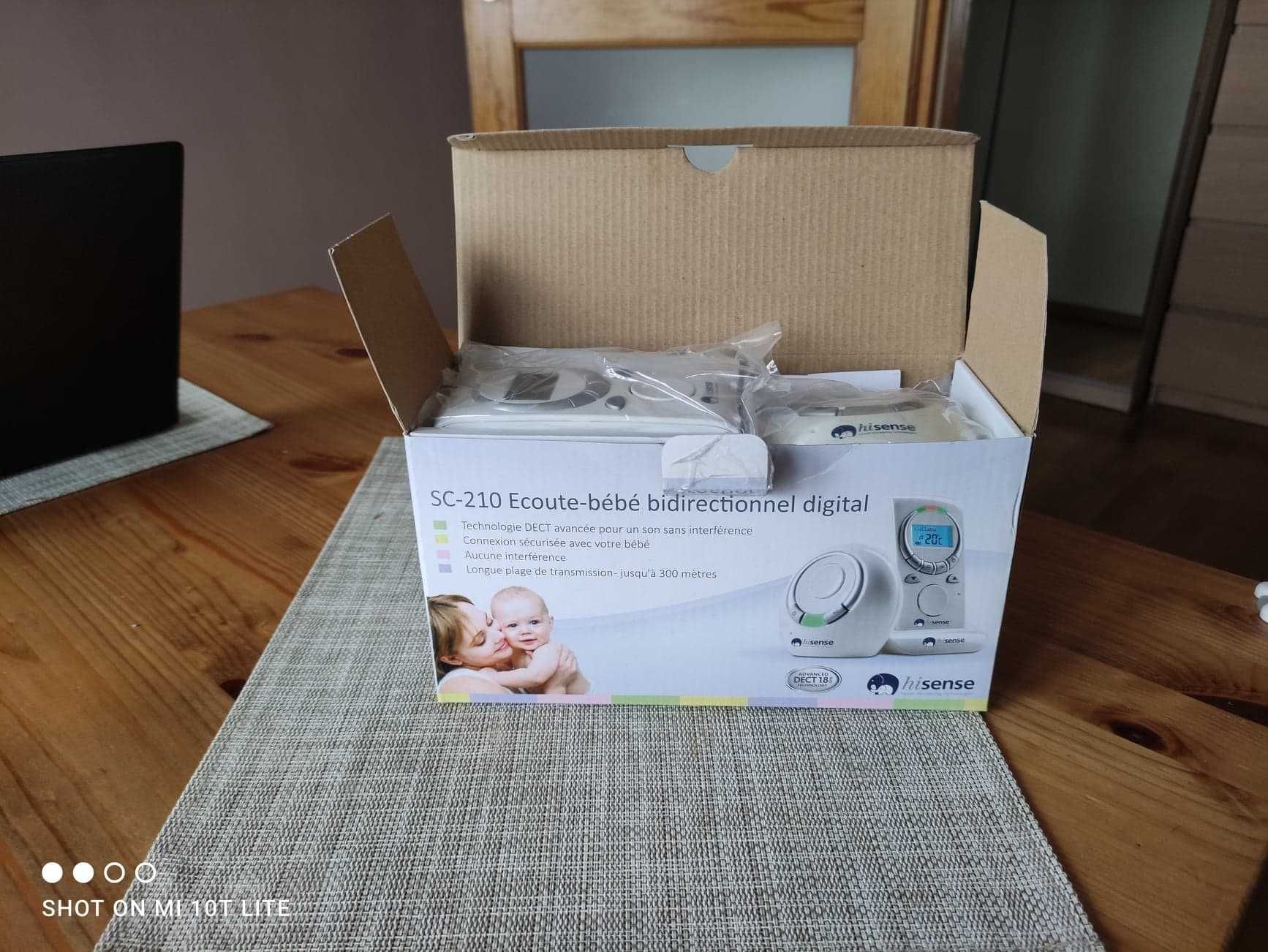 Niania elektroni. Hisense Babysense Elektroniczna Niania Sc-210 Biała