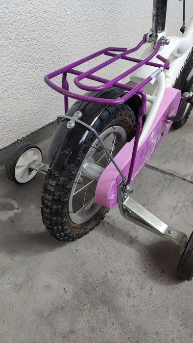 Rowerek Hudora dla dziewczynki 3-4 lata stan bdb