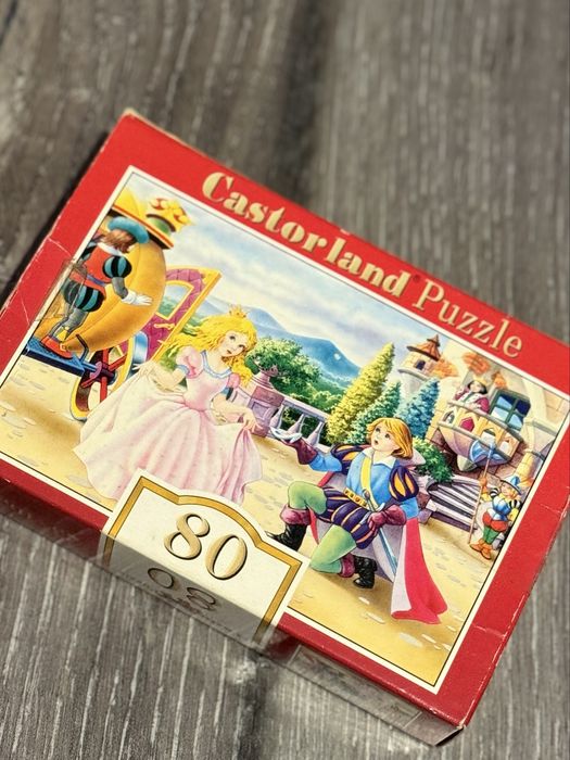 Puzzle Castorland dla dzieci Kopciuszek 80 elementów - kompletne