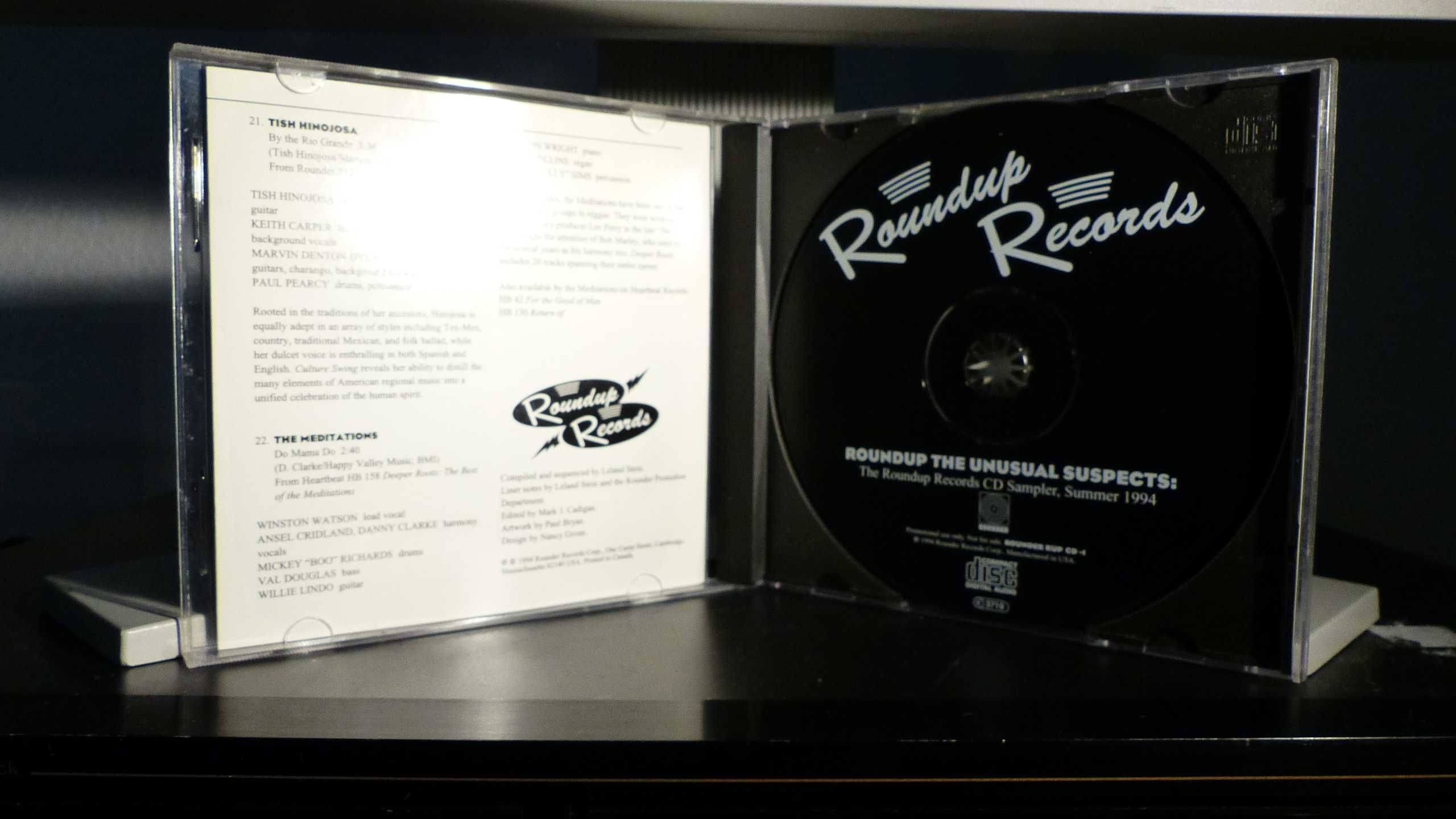 The Unusual Suspects: The Roundup Records CD Sampler Summer 1994