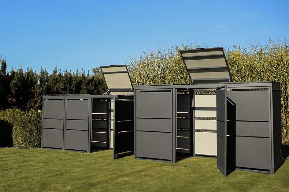 Zabudowa kosza Obudowa kosza Top Box na śmieci 2x120L premium