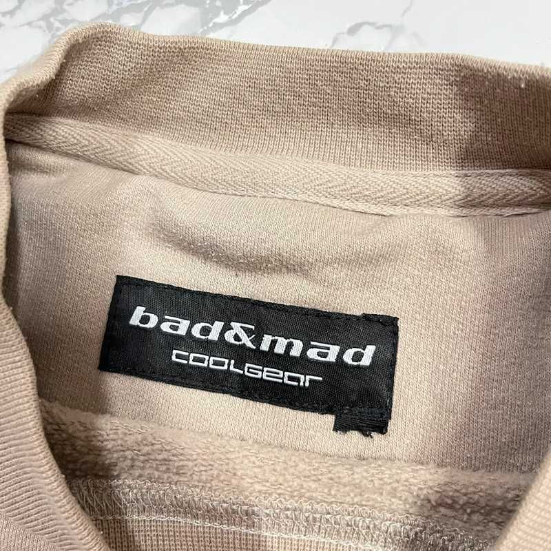 Bluza Bad Mad Crewneck Skater Skateboard y2k vintage