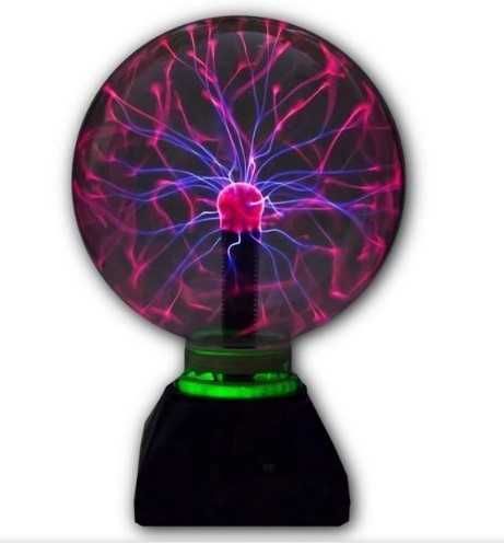 Плазмова куля-світильник Тесла плазменный шар діаметр 10 см
