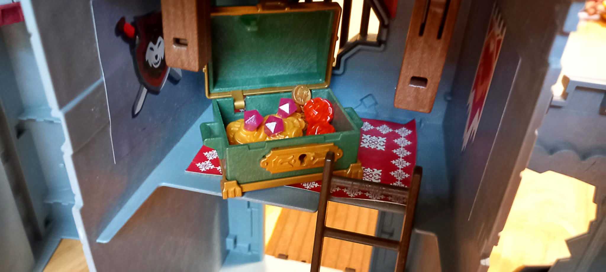 Playmobil Zamek Rycerski, Przenośny Zamek Czarnego Barona.
