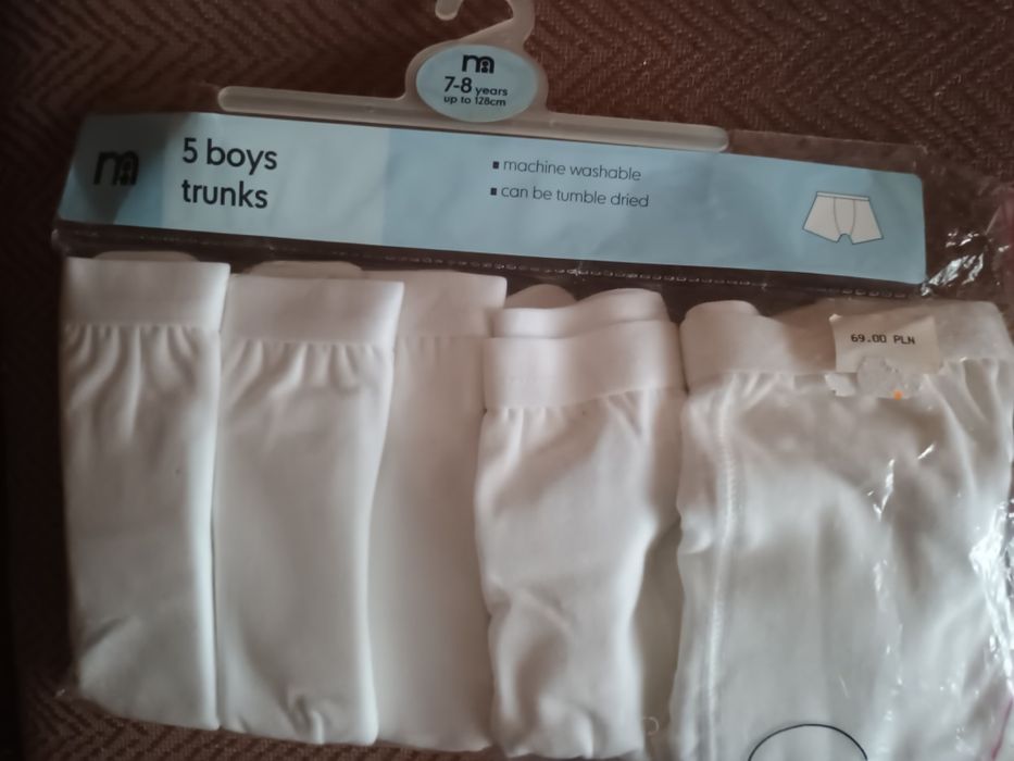 Bokserki dla chłopca