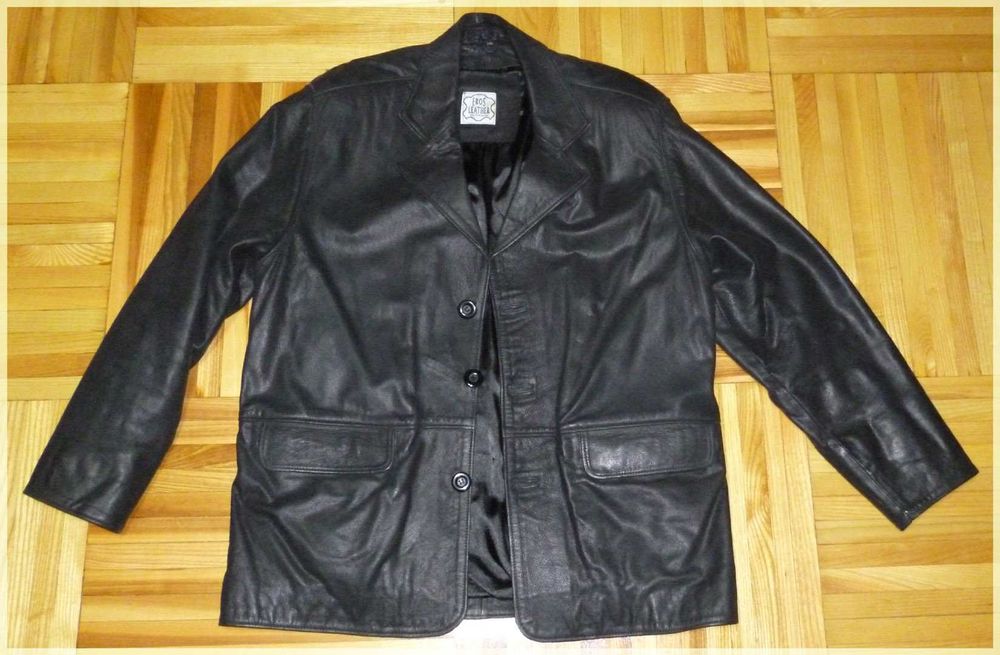 Пиджак кожаный мужской DESTROY