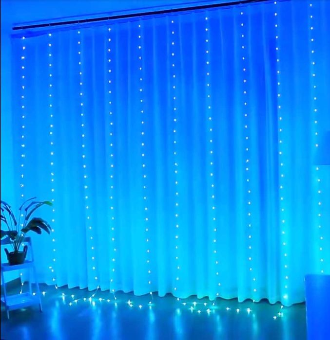Світлодіодні гірлянди штори 3 на 2 метри