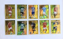 Lote de 10 Cromos/Cartas Especiais Novas Panini Futebol 23-24 Premium