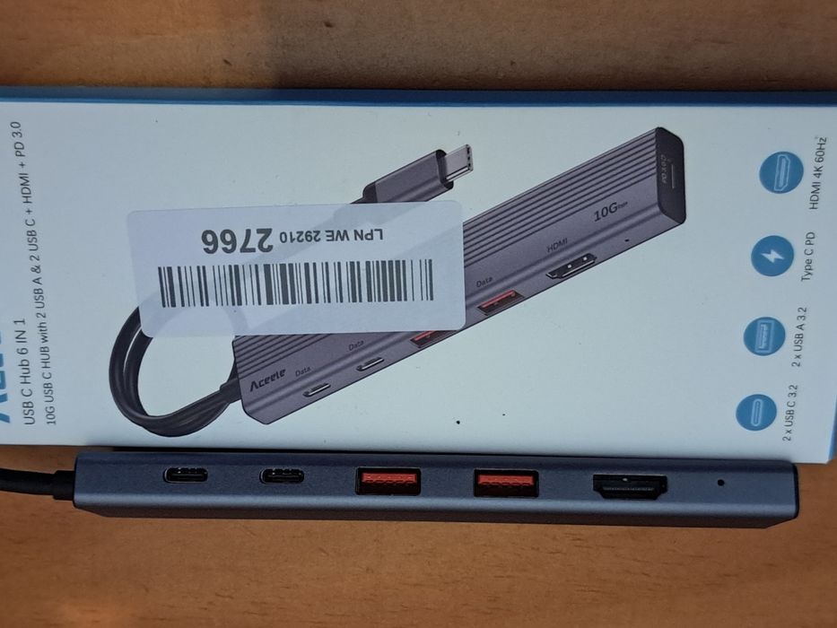 Hub para usb novo