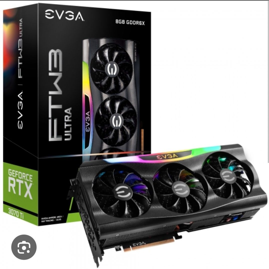 Відеокарта  rtx 3070ti evga практично нова