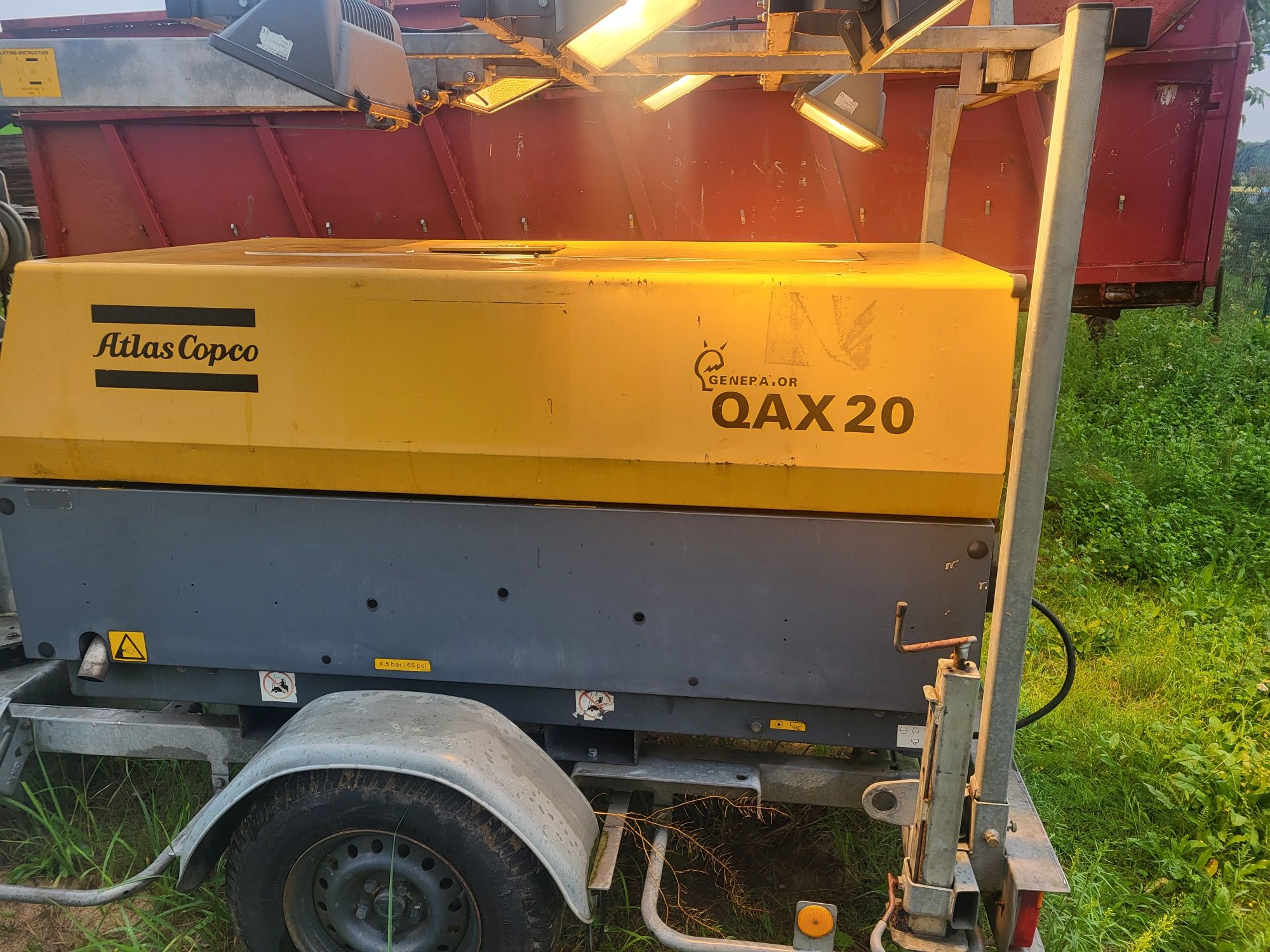 Atlas copco agregat