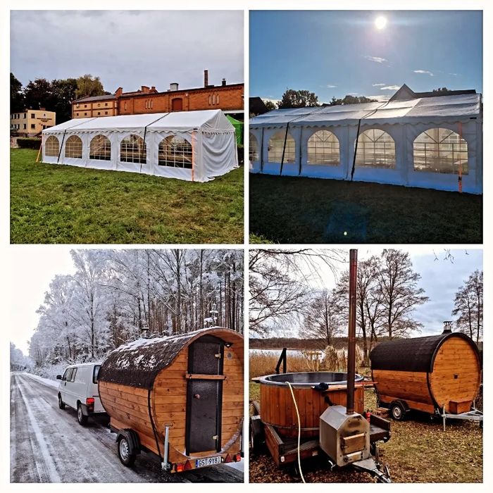 Namioty Imprezowe Bankietowe, wypożyczalnia, dmuchańce