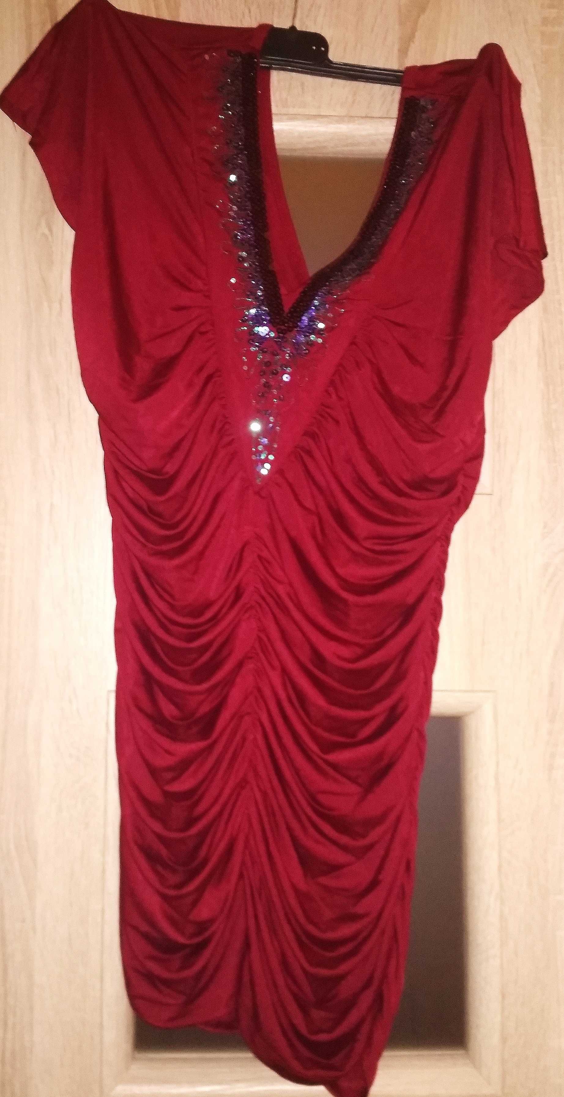 Sukienka czerwona rozmiar 36s