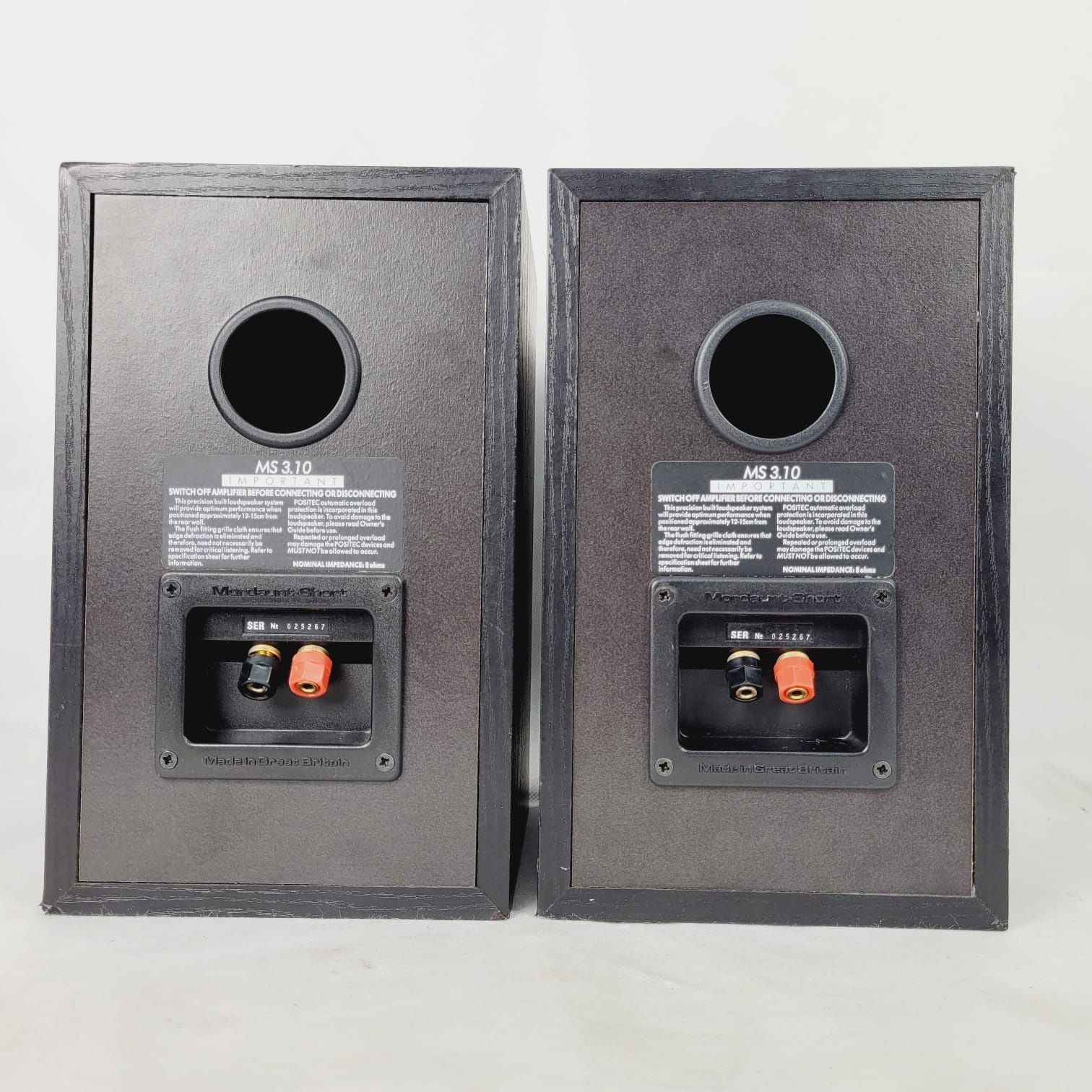 Monitory kolumny Mordaunt Short ms 3.10 8ohm bookshelf 60/80W