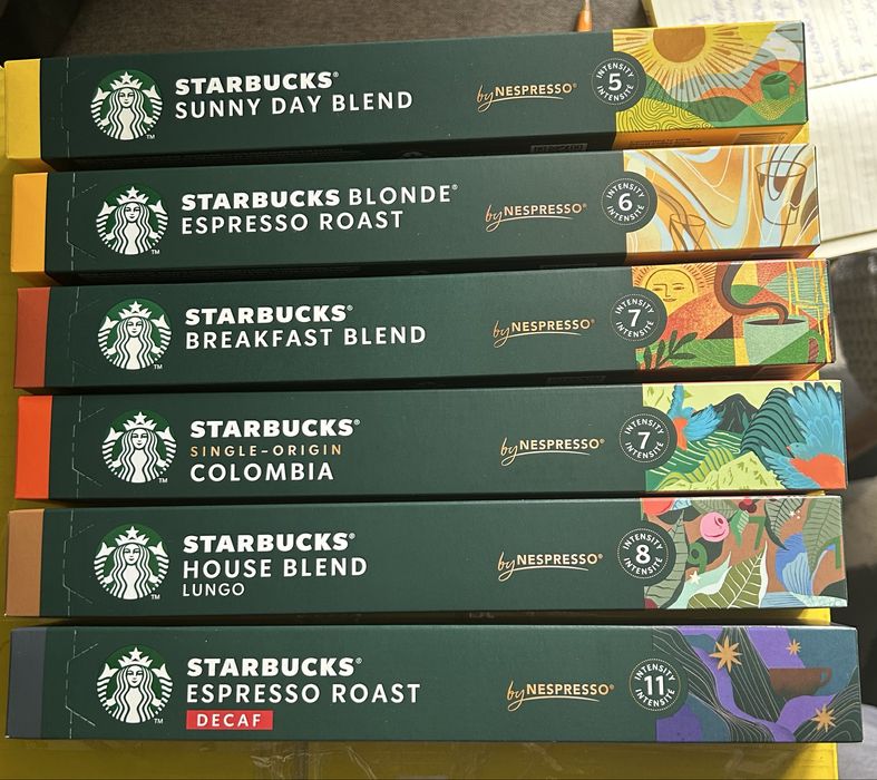 Kapsułki Starbucks do ekspresu