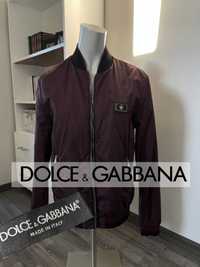 Dolce & Gabbana fioletowa kurtka bomberka rozmiar uniwersalny