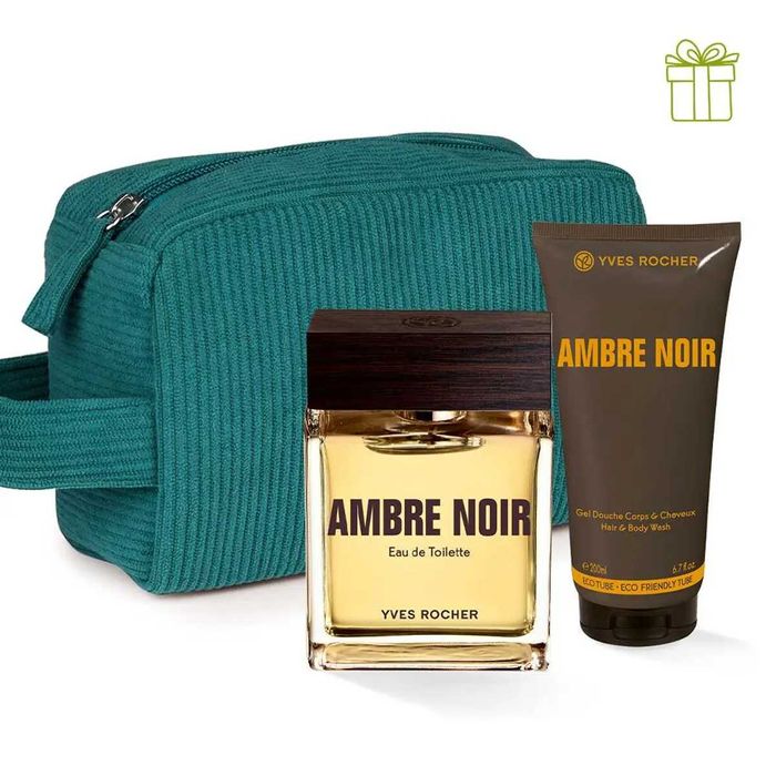 Подарунковий набір для чоловіків Ambre Noir Ів Роше.
