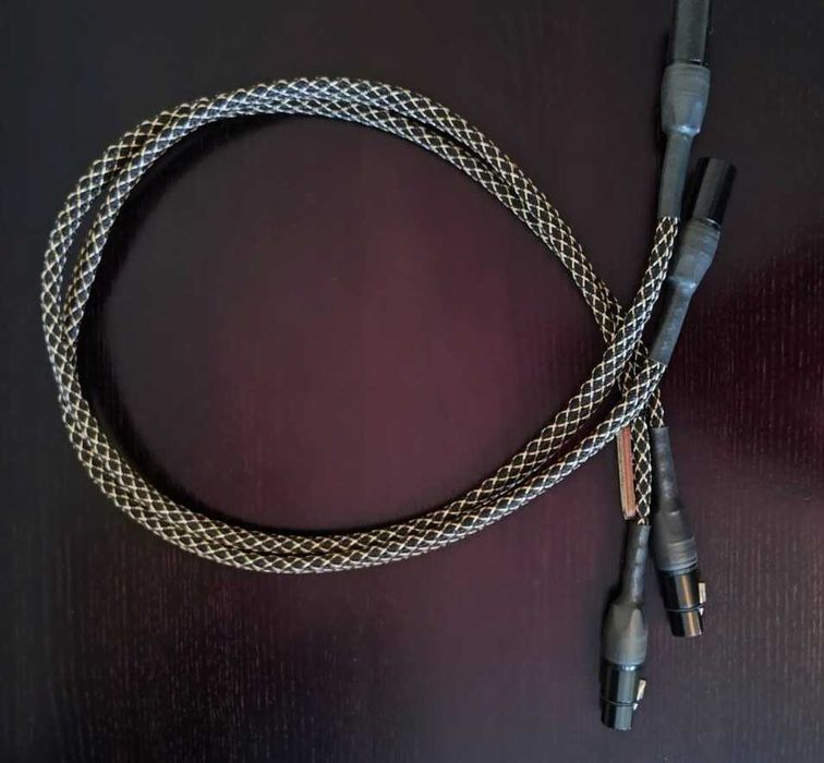 Балансний кабель 2XLR -2 XLR My Sound Silver 1 метр