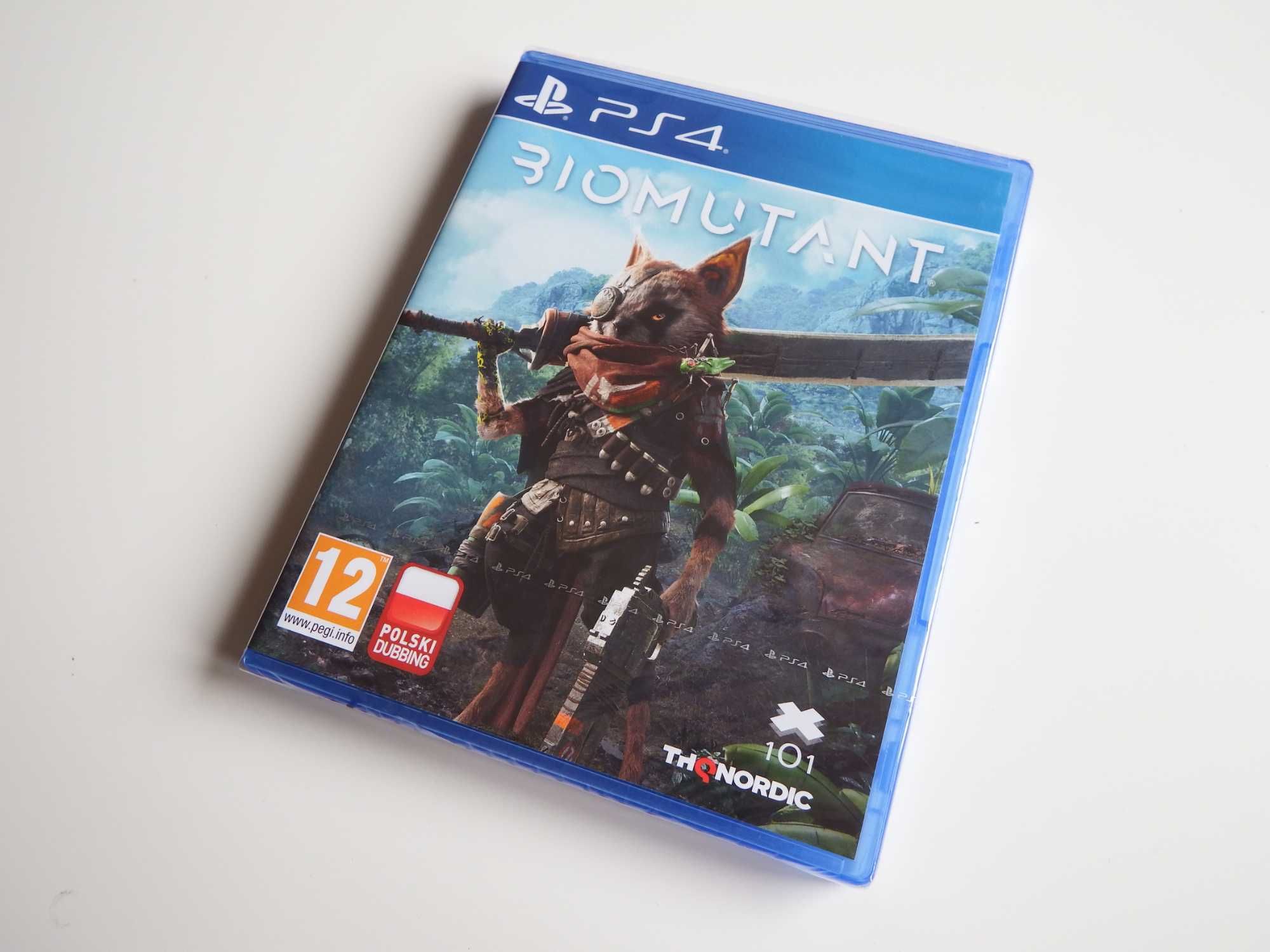 PS4 / PS5 NOWA FOLIA ! Biomutant PL dubbing PL
