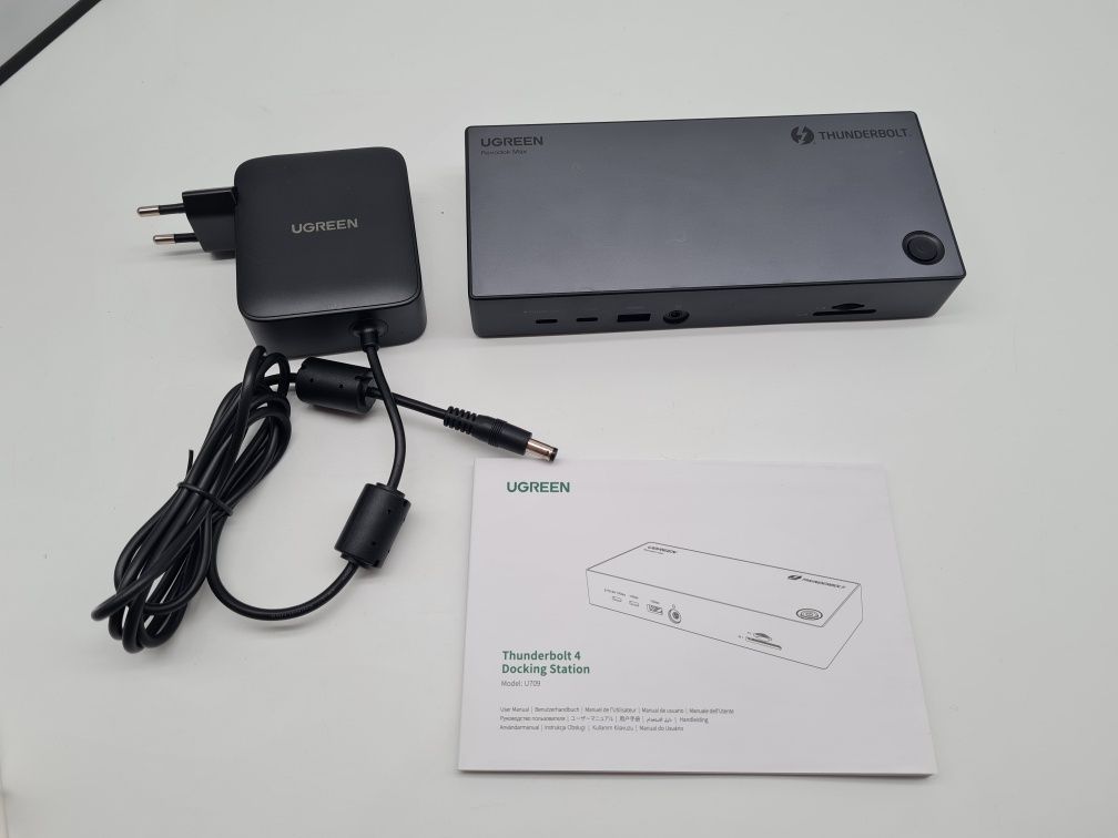 UGREEN Stacja Dokująca Hub Adapter 13w1 Thunderbolt 4 SD TF 1000 Mbps