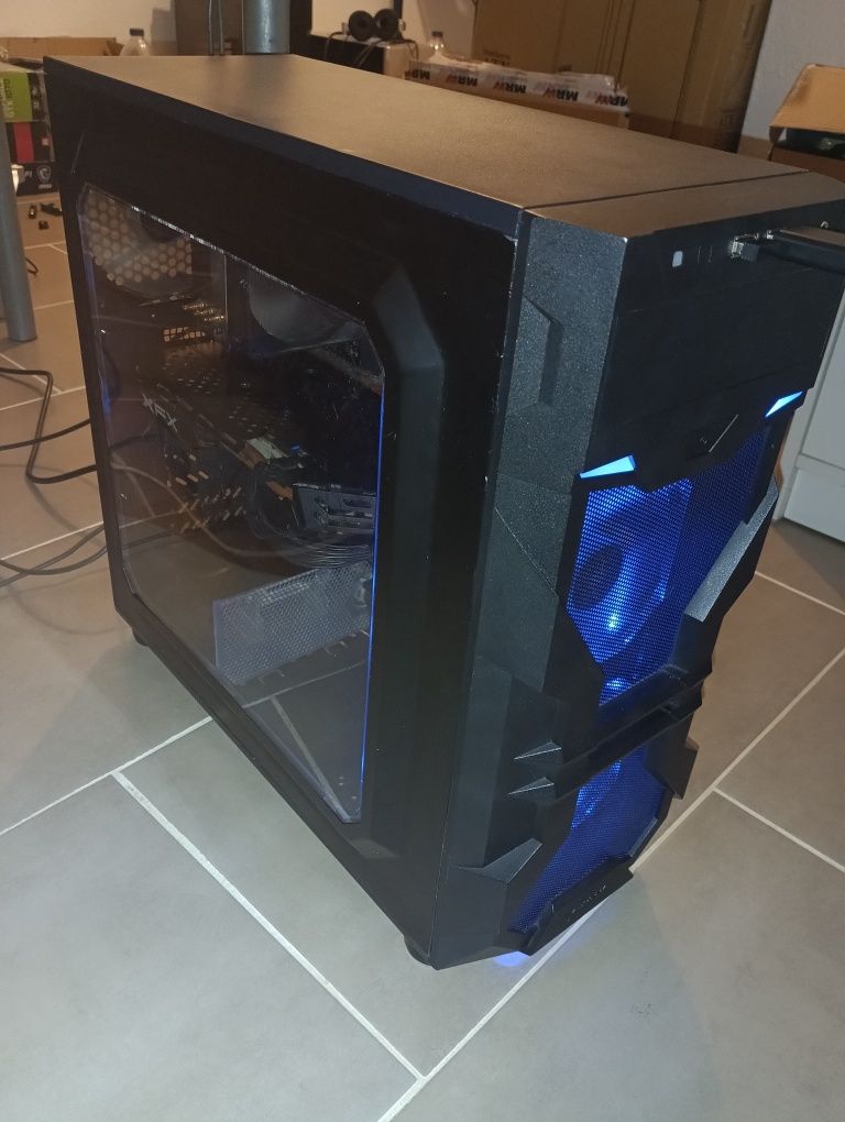 PC gamer Ryzen 5 com RX 580