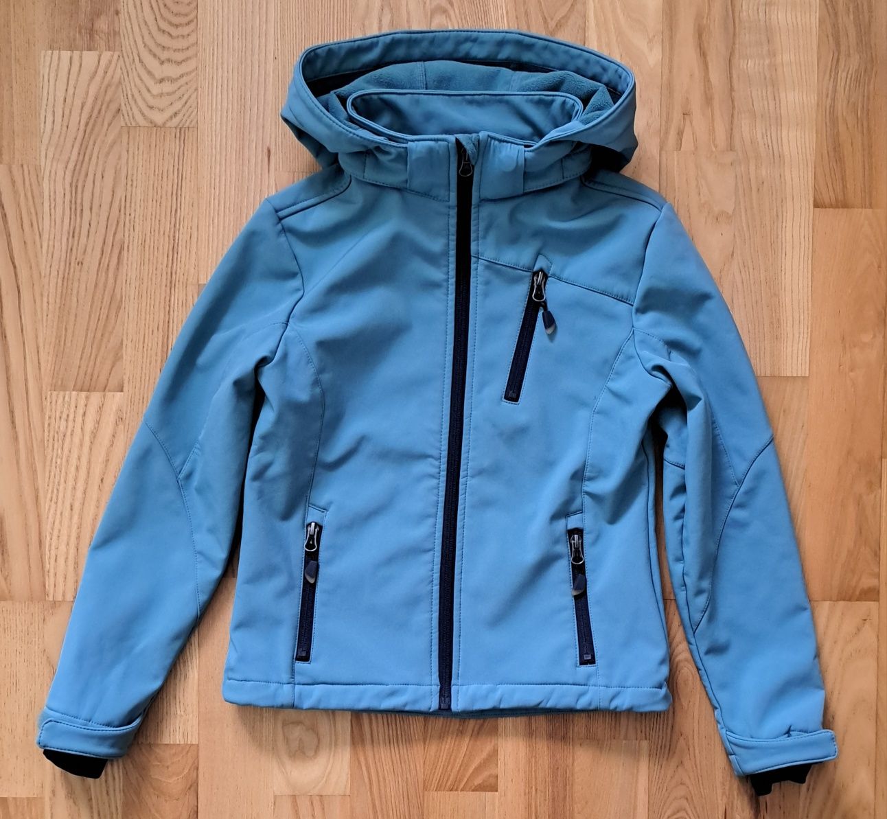 Куртка на весну для дівчинки із Softshell на зріст 140 см