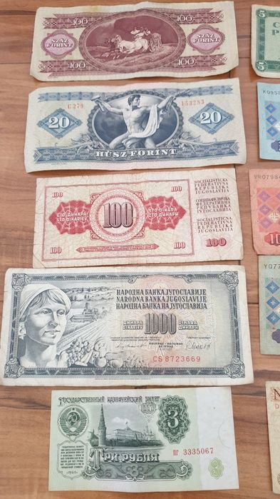 Vendo várias Notas de vários países