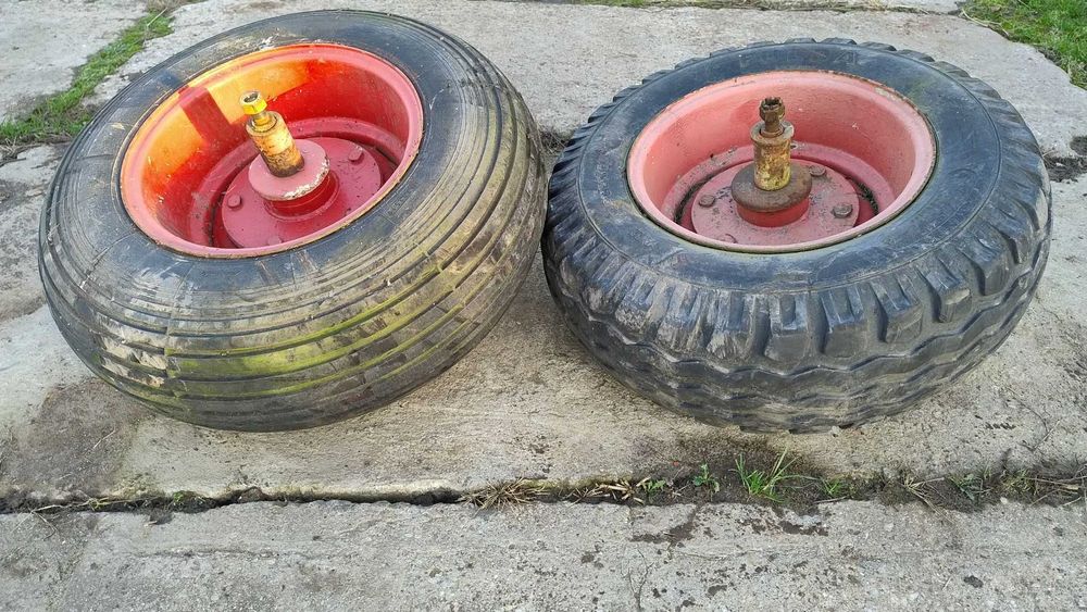 Koło Piasta Oś Piasta Kompletne Balonówka 10.0/75-15.3