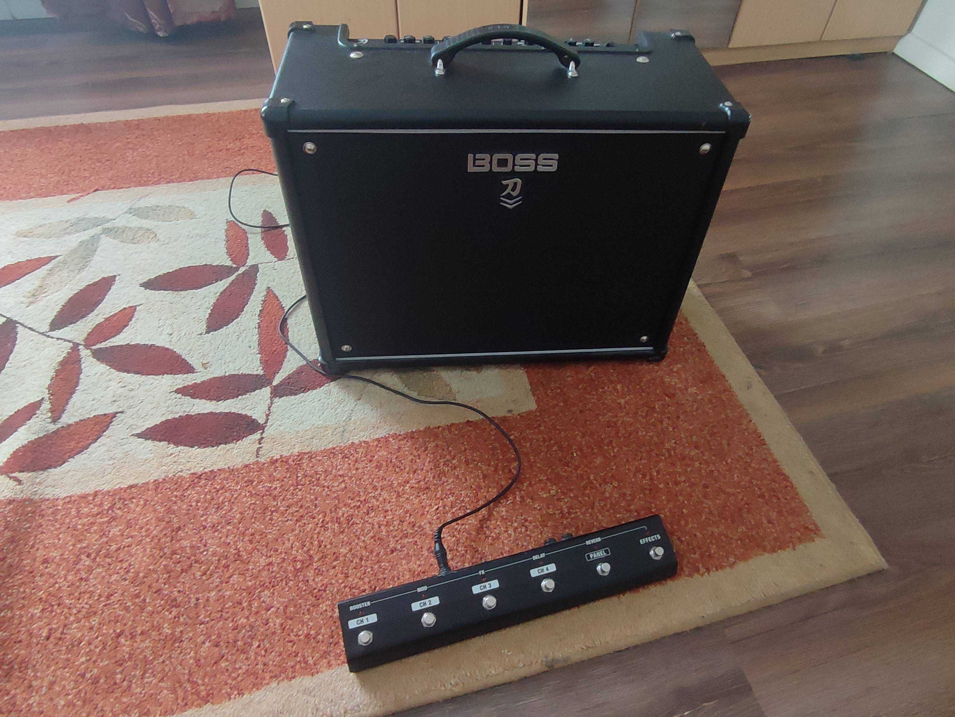 Boss Katana 100 Mk2 + Footswitch GA-FC + Pokrowiec