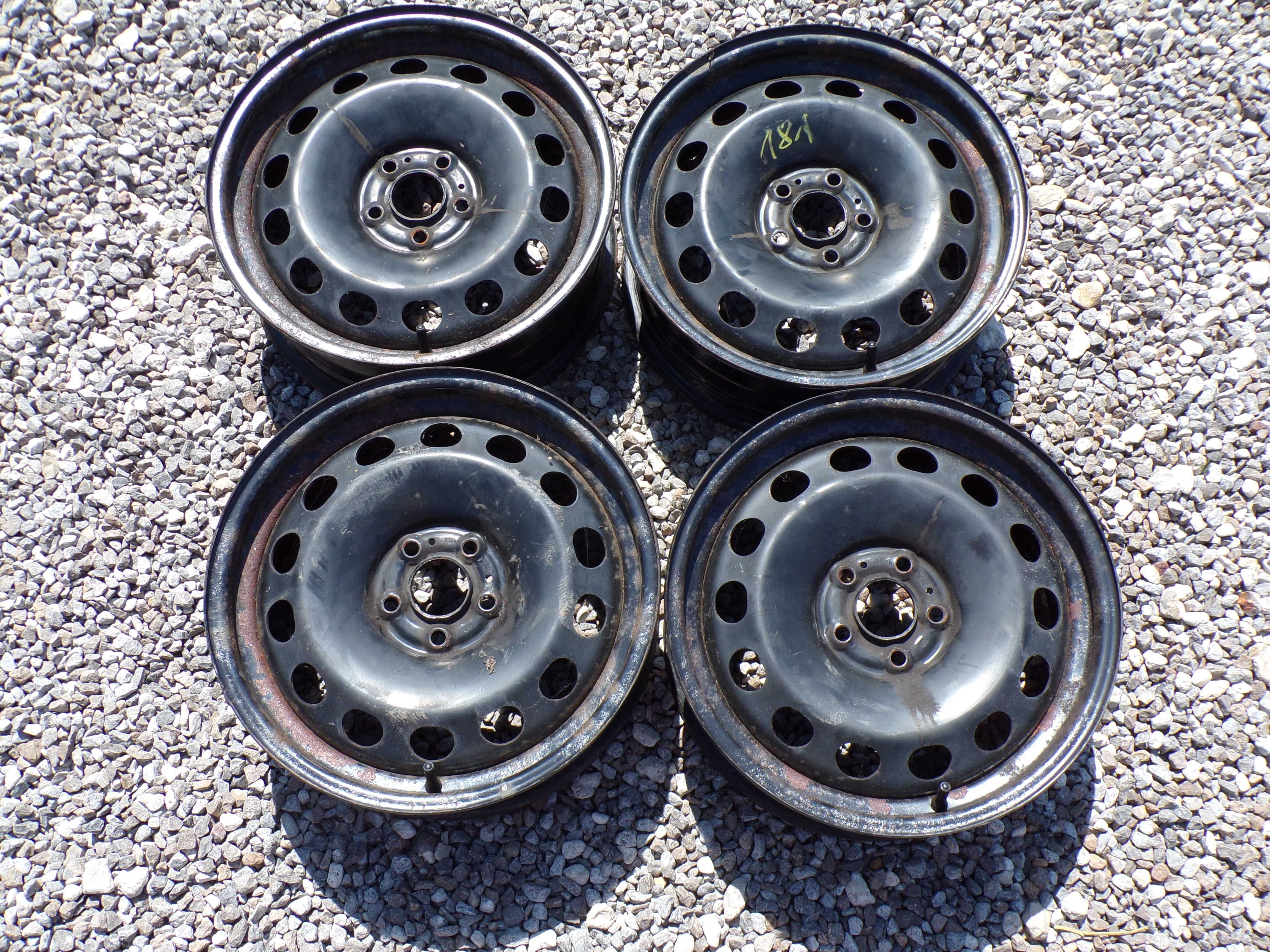 Felgi stalowe 16 5x100 et35 Vw T-Cross Taigo Skoda Kamiq Scala