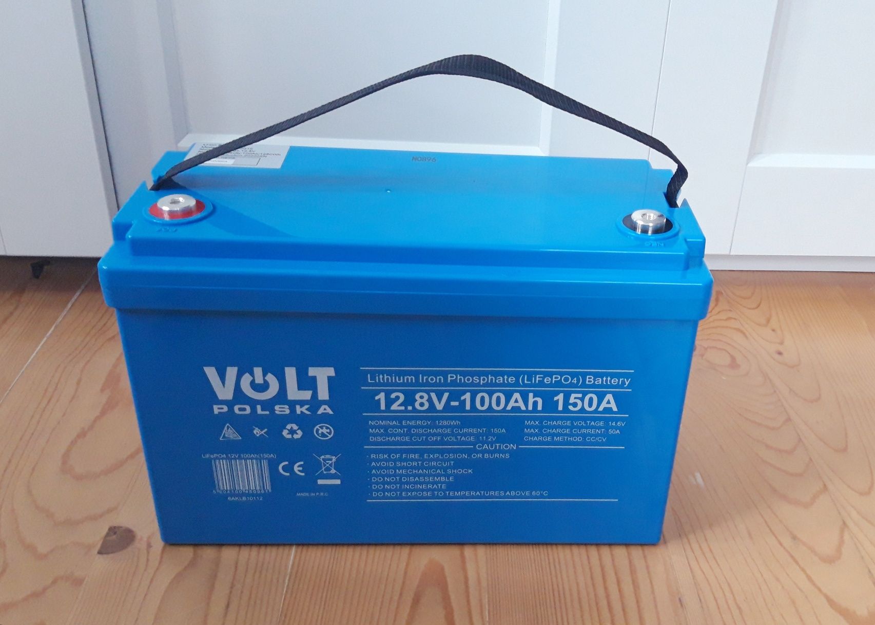 Aкумулятор Volt Polska LiFePO4 12V 100Ah (150A) BMS bluetooth