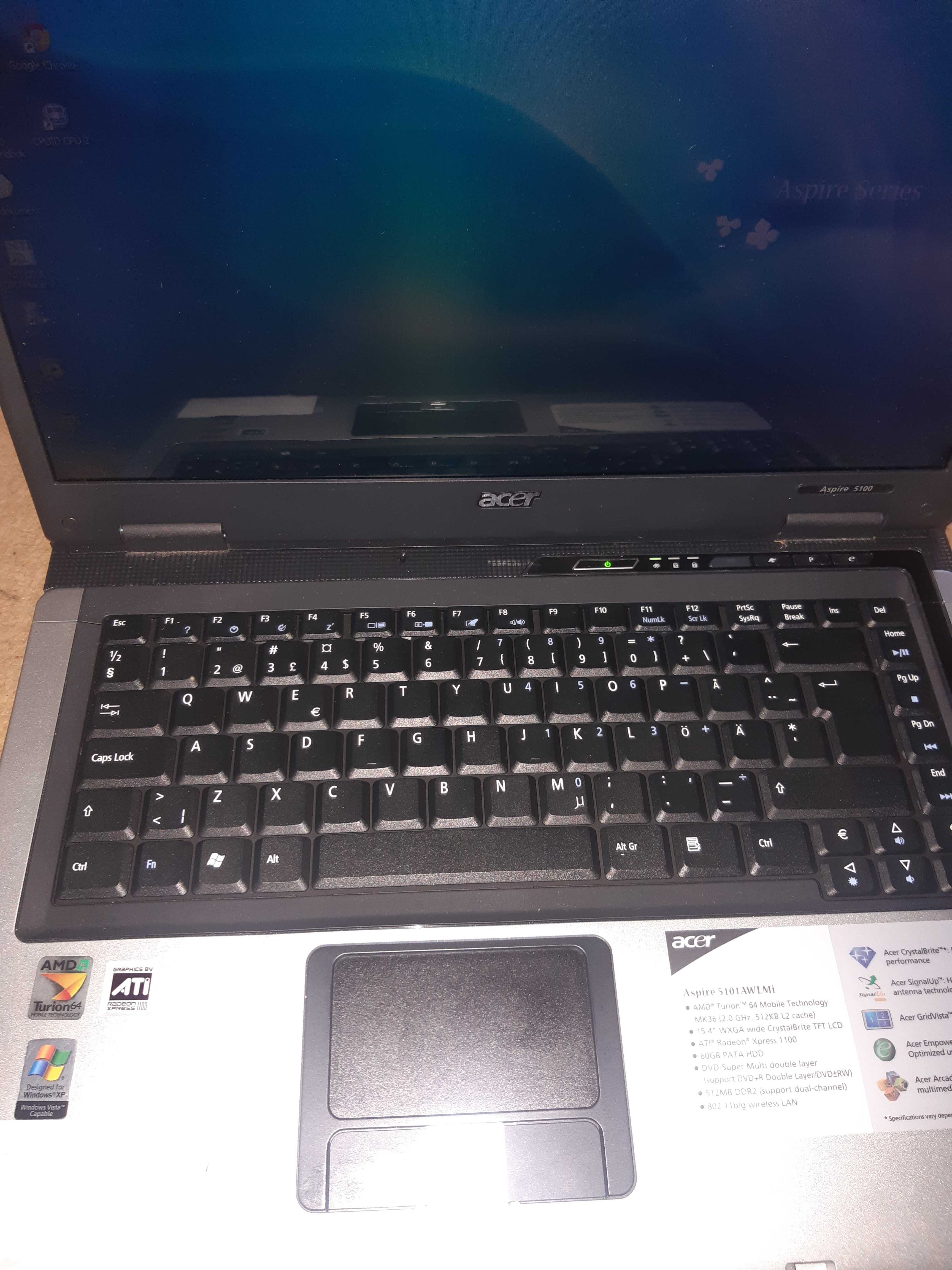Laptop Acer Aspire 5100