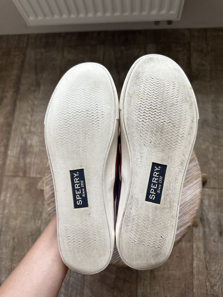 Кеды белые Scotch&Soda 36 размер/ слипоны Sperry 36 размер