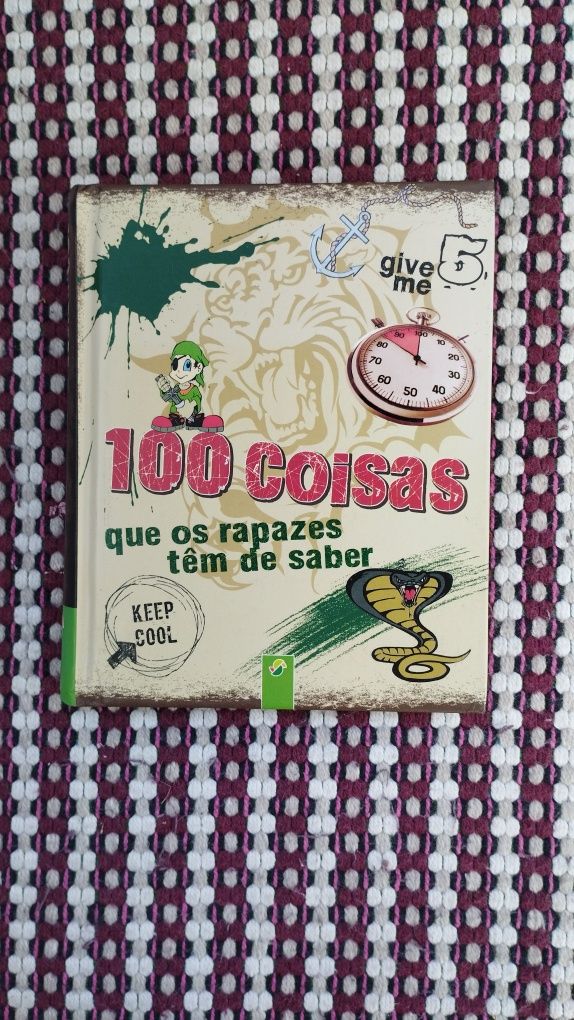 Livro 100 coisas que os rapazes têm de saber