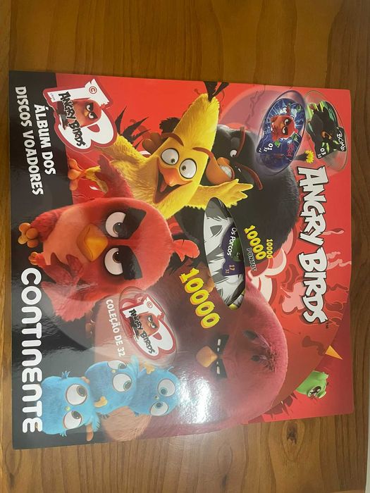 Caderneta Colecção Angry Birds - Completa