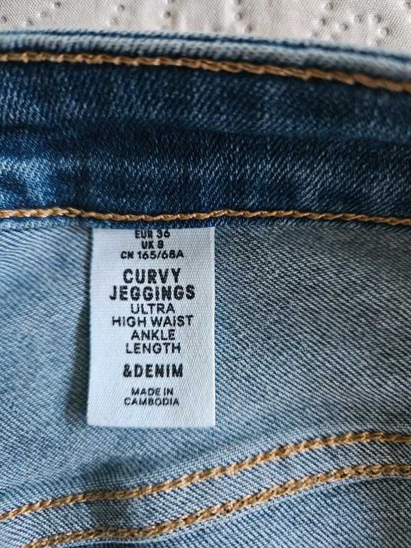 jeansy damskie H&M 36