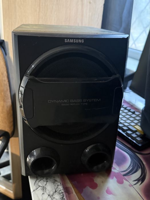 Музыкальний центр колонки aiwa усилитель сабвуфер samsung