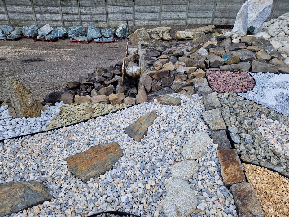 JUT Skład kruszywa kamień ozdobny ogrodowy węgiel Jarosław otocza grys