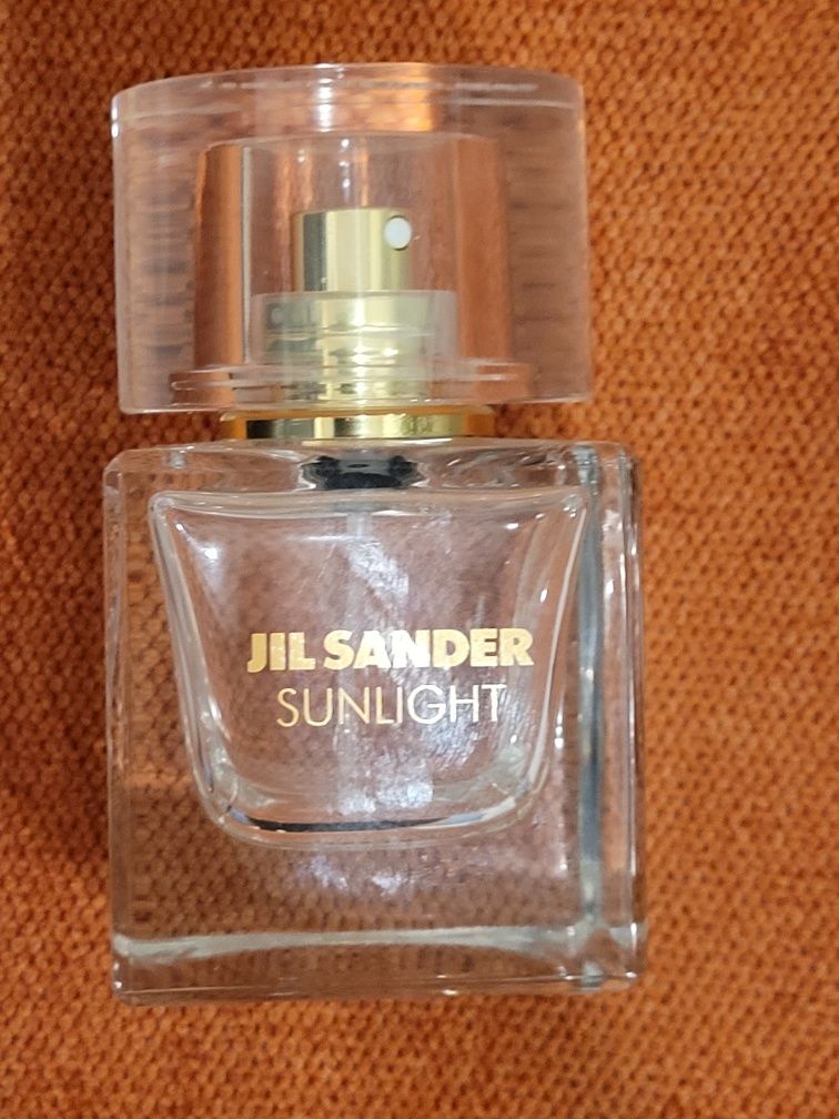 Flakon/ butelka po perfumach Jil Sander (pozostałość 0,5 cm)