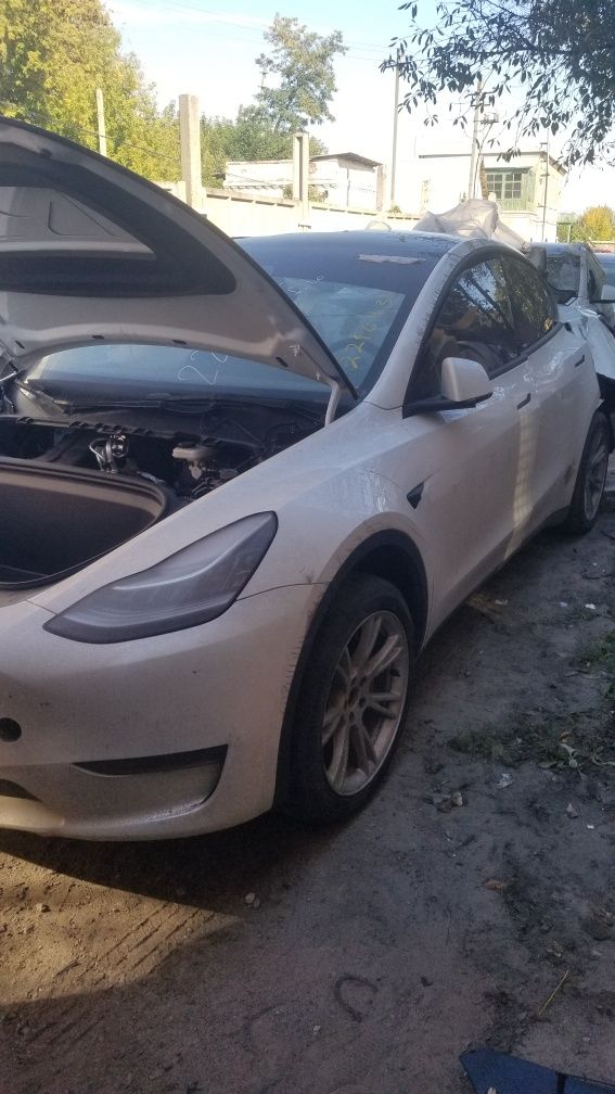 Tesla model Y (тесла модель Y) разборка запчасти