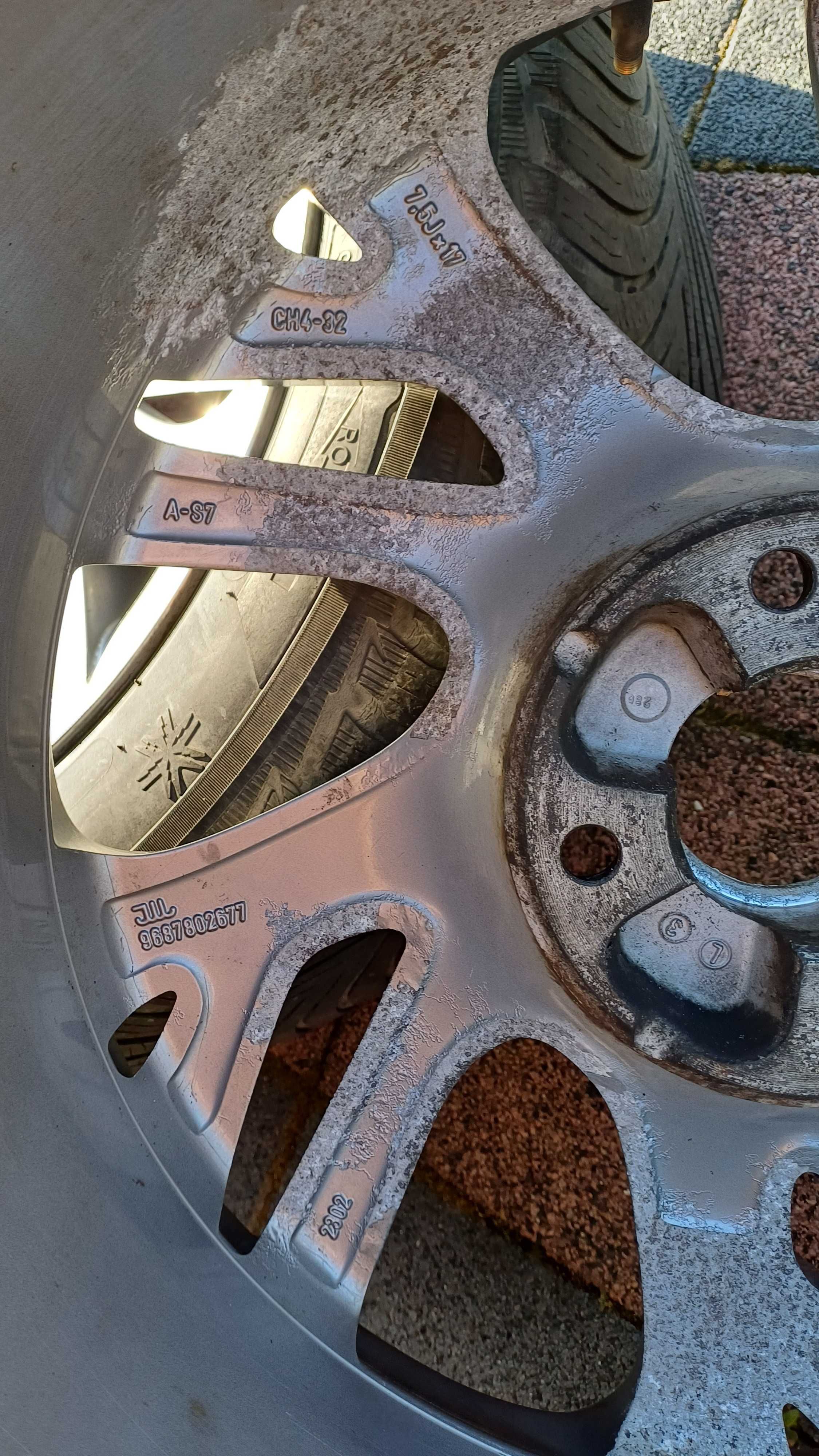 Felgi Aluminiowe Citroen 7,5X17 DS4 C4 II RONAL 4X108 17