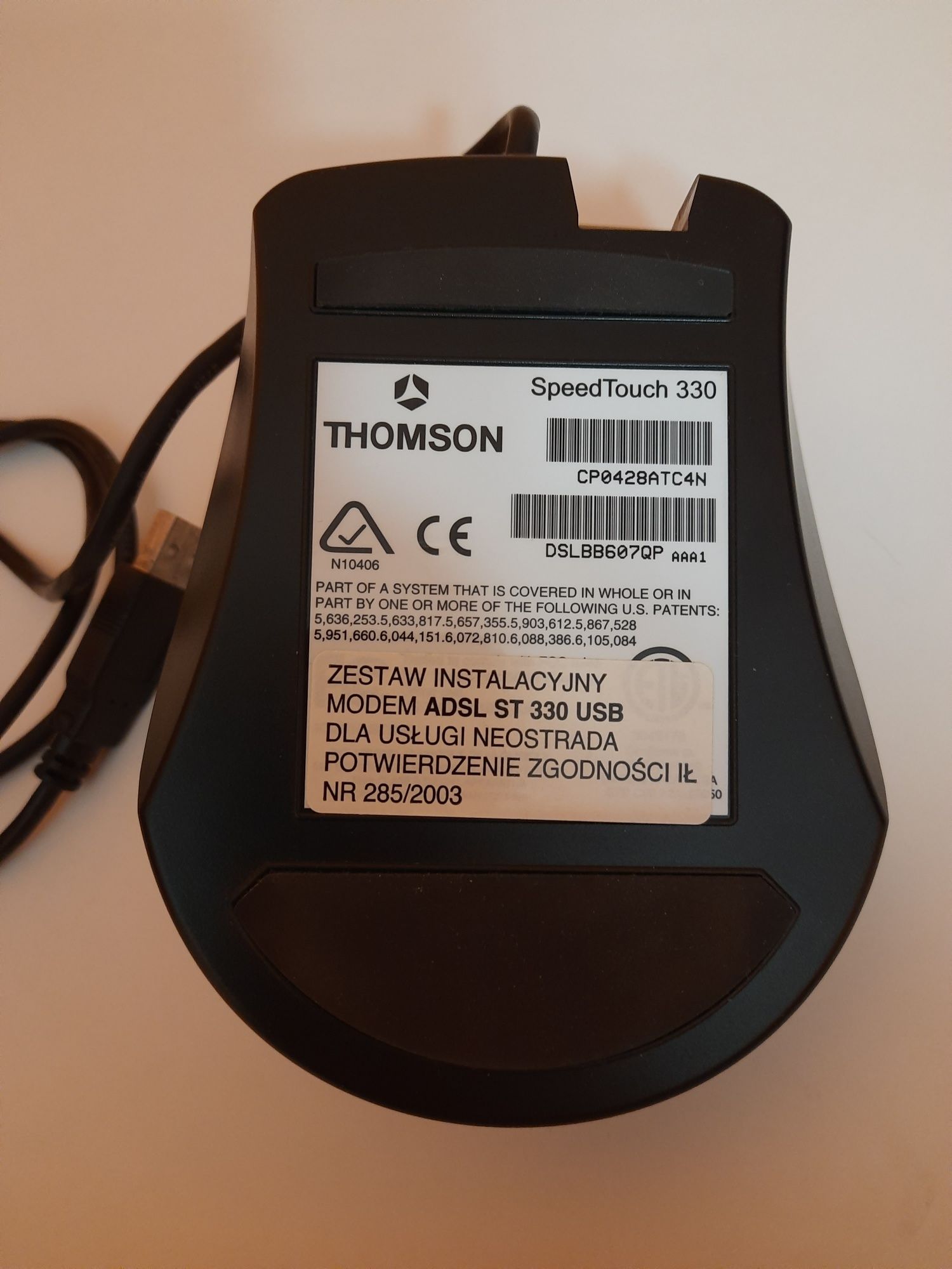 Modem ADSL Thomson SpeedTouch 330 Neostrada