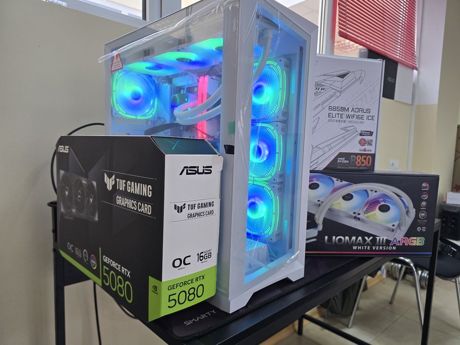 Компютер Ігровий Geforce RTX 5080 16GB AMD  Ryzen 7 7800x3d 32/2t
