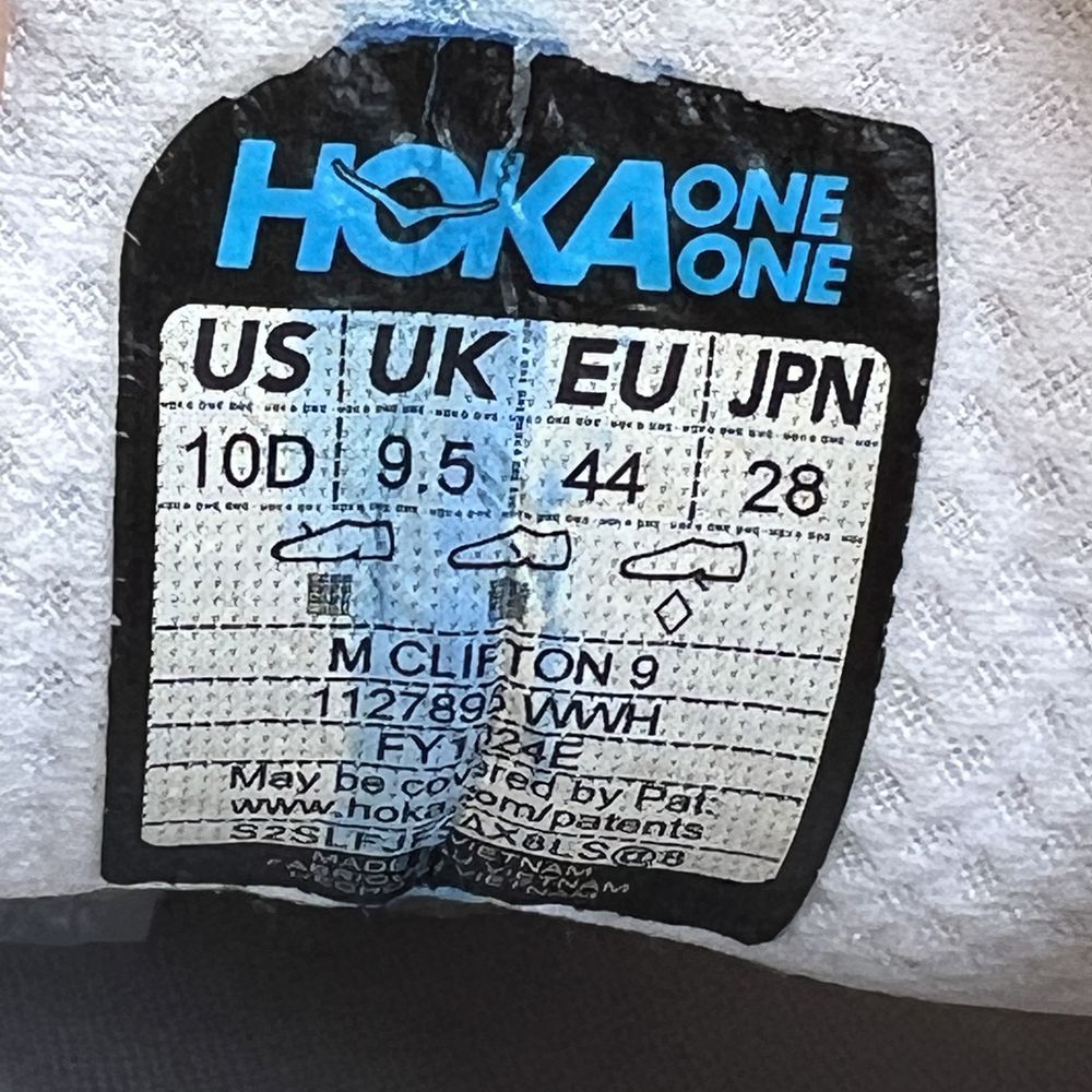 Кросівки Hoka Clifton 9 1127895 розмір 44 оригінал